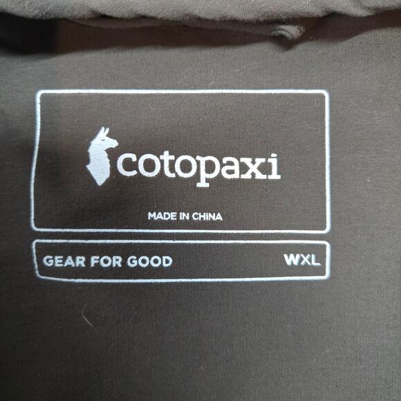 Cotopaxi Women's Viento Travel Jacket Olive Size XL - Picture 5 of 6